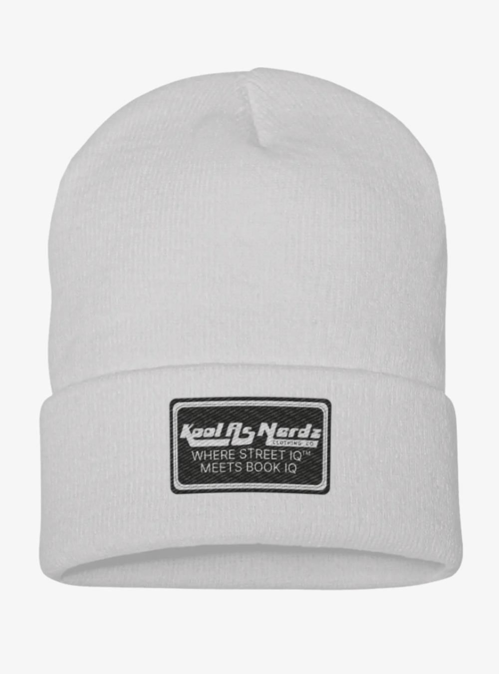 Mind Over Weather Cuffed Beanie by Kool As Nerdz