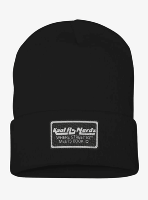 Mind Over Weather Cuffed Beanie by Kool As Nerdz