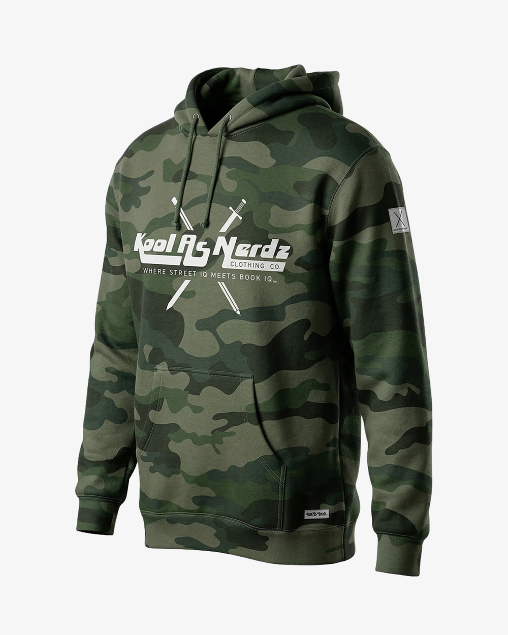 Kool As Nerdz Stealth Mindset Hoodie | Camouflage Edition