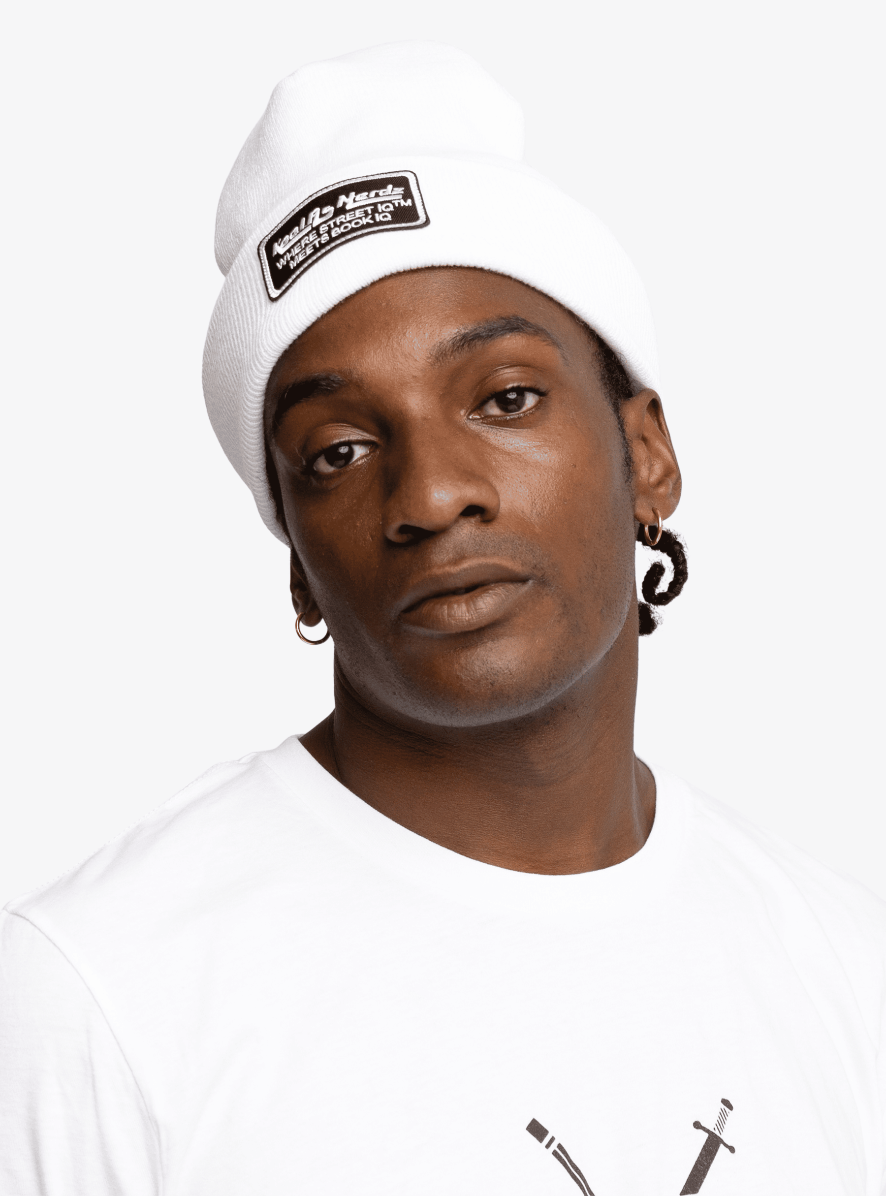 Mind Over Weather Cuffed Beanie by Kool As Nerdz