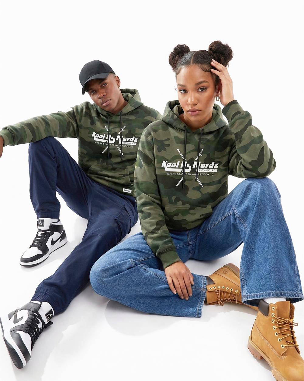 Kool As Nerdz Stealth Mindset Hoodie | Camouflage Edition