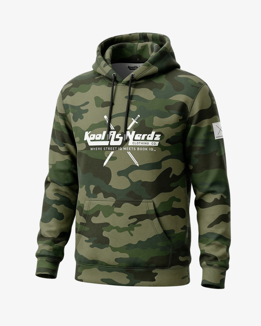 Kool As Nerdz Stealth Mindset Hoodie | Camouflage Edition